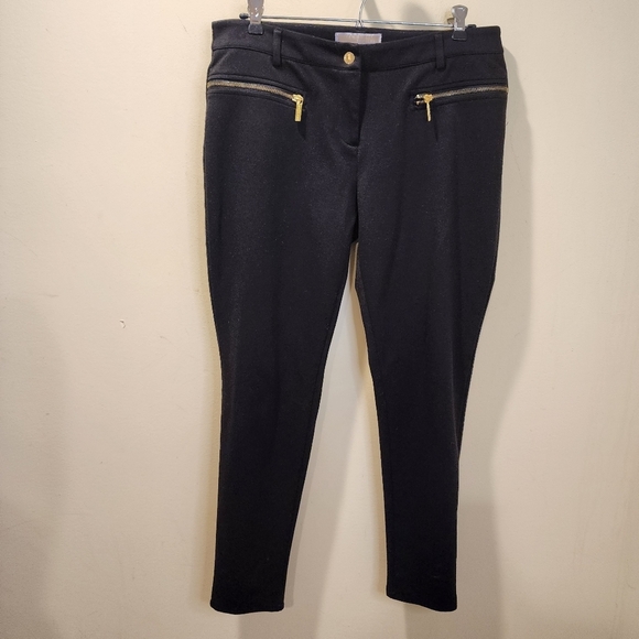 Michael Kors women's Black Pants size 10 - Picture 9 of 11
